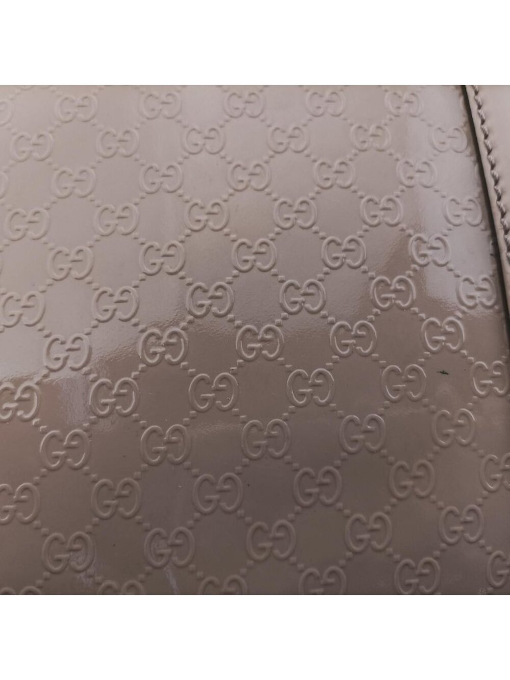 Gucci Micro Guccissima Beige Patent - Picture 14 of 16